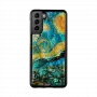 Beschermhoes iKins voor Samsung Galaxy S21+ — sterrennacht zwart