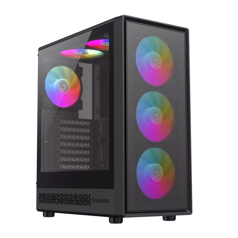 Gamemax | behuizing | STORM 2 AB | ATX | zwart