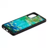 Hoes iKins voor Samsung Galaxy S20+ — zwart waterleliesdesign