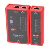Netwerkkabeltester Unit UT681L voor RJ45- en RJ11-stekkers, doorgangs- en bedradingscontrole