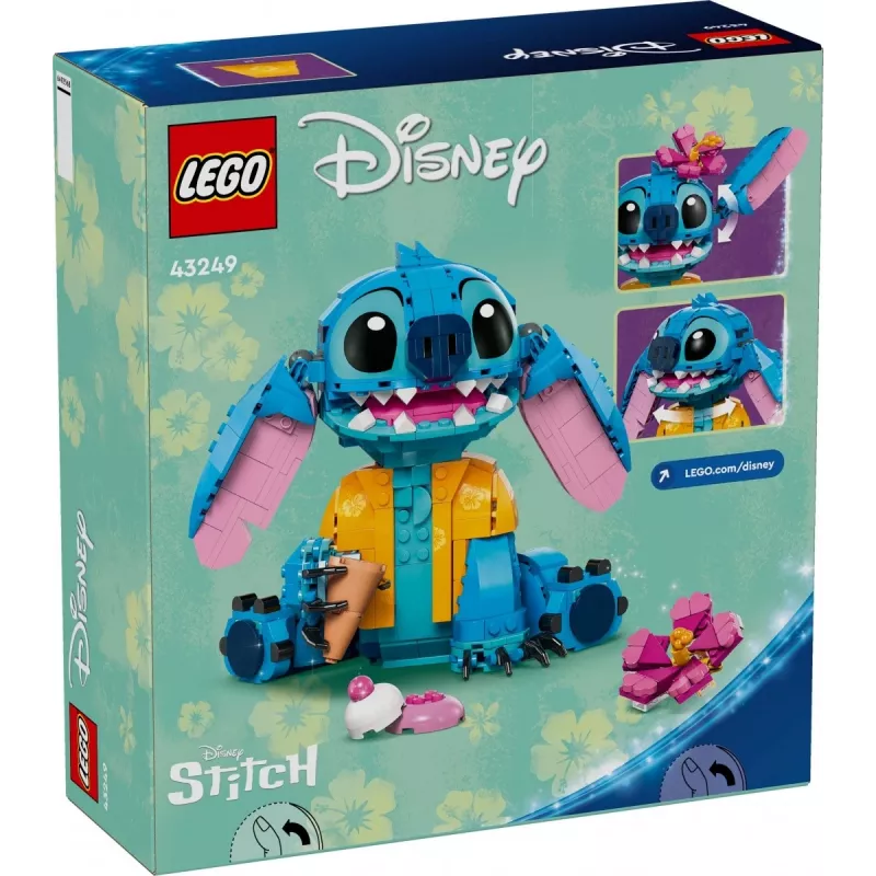 LEGO | Disney Stitch bouwbaar kinderspeelgoed set met ijs 43249