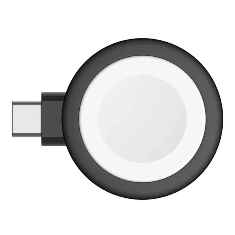Belkin BoostCharge draagbare USB-C Apple Watch-oplader, zwart (WIZ022glBK-B1)