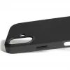 Mujjo Full Leather Case MagSafe hoes voor iPhone 17 zwart