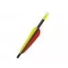 Carbon fiber pijl 30 zwart (VD-030BK) 5 stuks