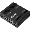 Teltonika TSW202 managed L2 gigabit ethernet (10/100/1000) Power over Ethernet (PoE) aluminium, blauw