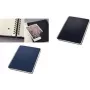 Notitieboek Sigel Conceptum A5 geruit donkerblauw hardcover CO826