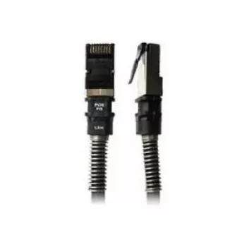 PatchSee DirectPatch - patchkabel - RJ-45 (M) naar RJ-45 (M) - 15,2 m - FTP - CAT 6a - afgeschermd, halogeenvrij - zwart (PCI6-DPF/50)