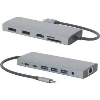 Mobilis USB-C-dockingstation 12-in-1 100 W Max (020028)