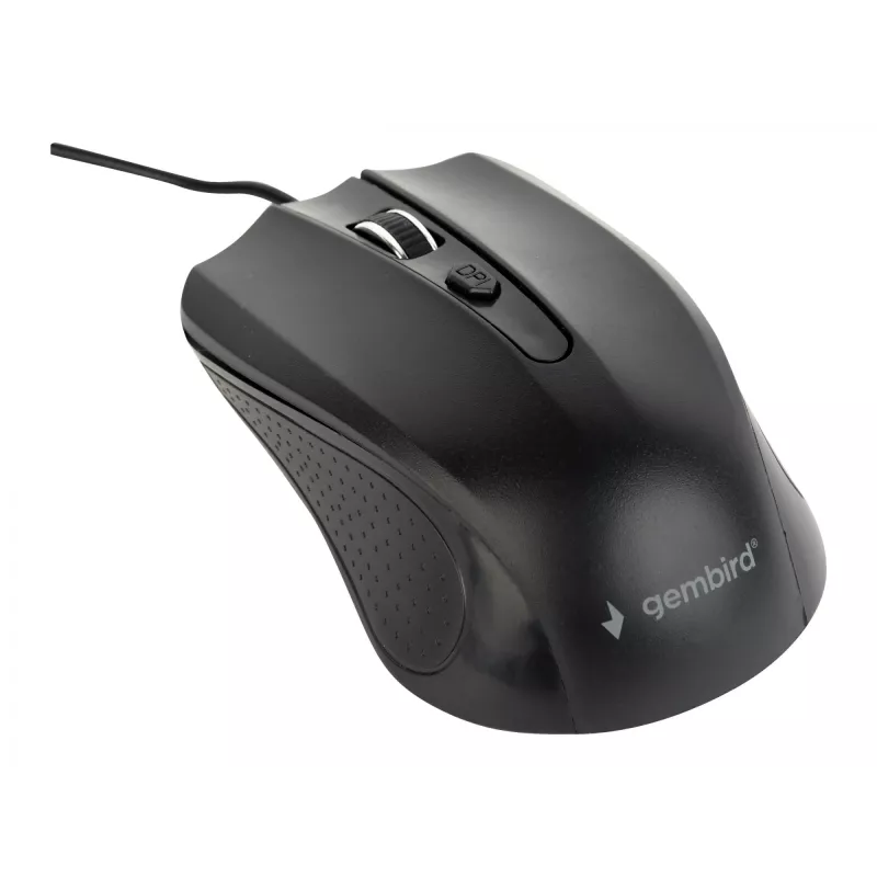 Gembird MUS-4B-01 Muis voor beide handen USB Type-A Optisch 1200 DPI