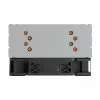 CPU-luchtkoeler SAVIO SAVGCOVORTEXX2ARGB met 4 heatpipes, 120-mm-ARGB-ventilator, zwart