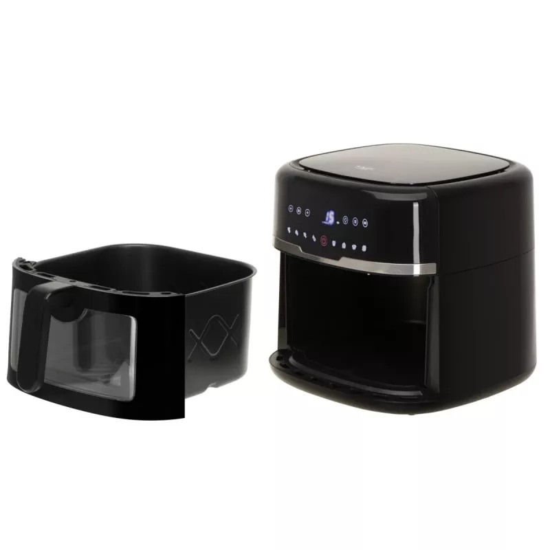 Adler AD 6318 airfryer, 8 l, 2500 W, lcd-display, 9 programma's, zwart