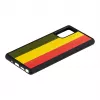 Smartphonehoes man and wood Galaxy Note 20 reggae zwart