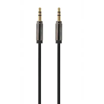 Gembird kabel CCAP-444-0.75M (jackstekker M - jackstekker M, 0,75m, zwart) audiokabel 3,5mm zwart (CCAP-444-0.75M)