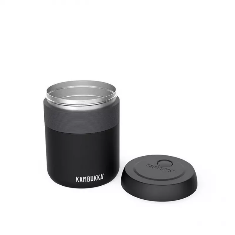 Dinner-thermos Kambukka Bora 600 ml - mat zwart