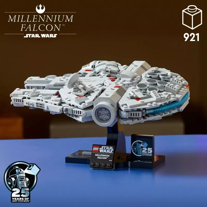 LEGO Star Wars 75375 Millennium Falcon bouwset, 921 stukjes, 18+, 190×240×130 mm