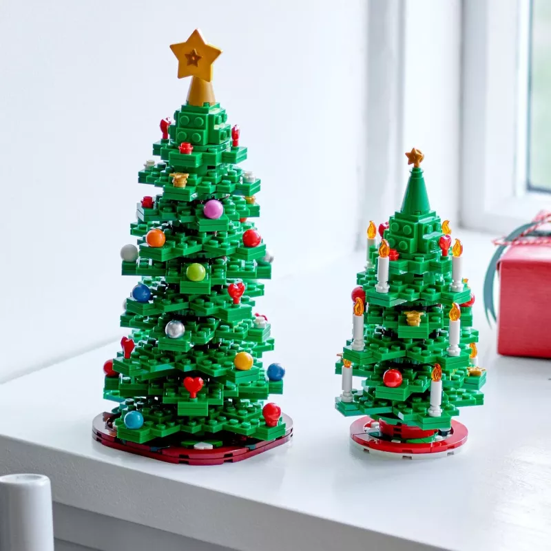 LEGO Kerstboom set 40573 – seizoensgebonden uitstalmodel, decoratieve minibouw