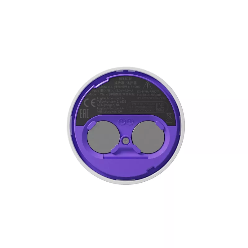 Logitech Scribe - afstandsbediening - wit - Logitech - Scribe - batterij - CR2032 (952-000106)