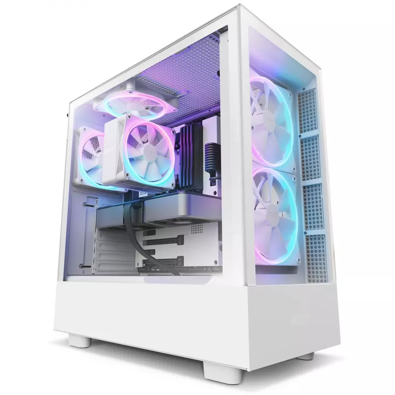 NZXT T120 RGB processorkoeler lucht 12 cm wit 1 stuk