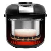 Rijstkoker GASTROBACK Rice Control Low Carb & Steam, 3 L, 450 W, zwart/RVS
