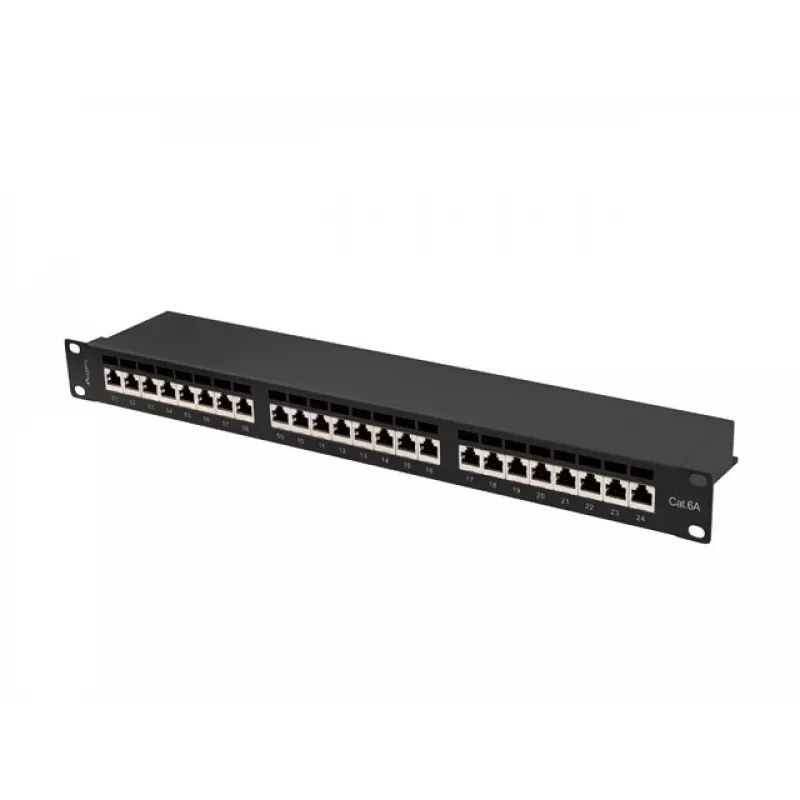 Patchpaneel 1U Lanberg PPSA-1024-B