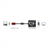 Videokabel-adapter DeLOCK 62994 USB Type-C naar VGA 0,2 m zwart