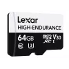 microSD High Endurance kaart 64 GB C10 A1 U1 V30 100/35 MB/s