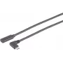 USB-kabel S/CONN 13-54155 USB 3.2 Gen 2x2 USB-C grijs 20 Gbit/s
