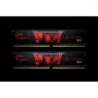 DIMM 32 GB DDR4-2666 (2x 16 GB) dualkit, werkgeheugen zwart/rood, F4-2666C19D-32GIS, Aegis DDR4, INTEL XMP