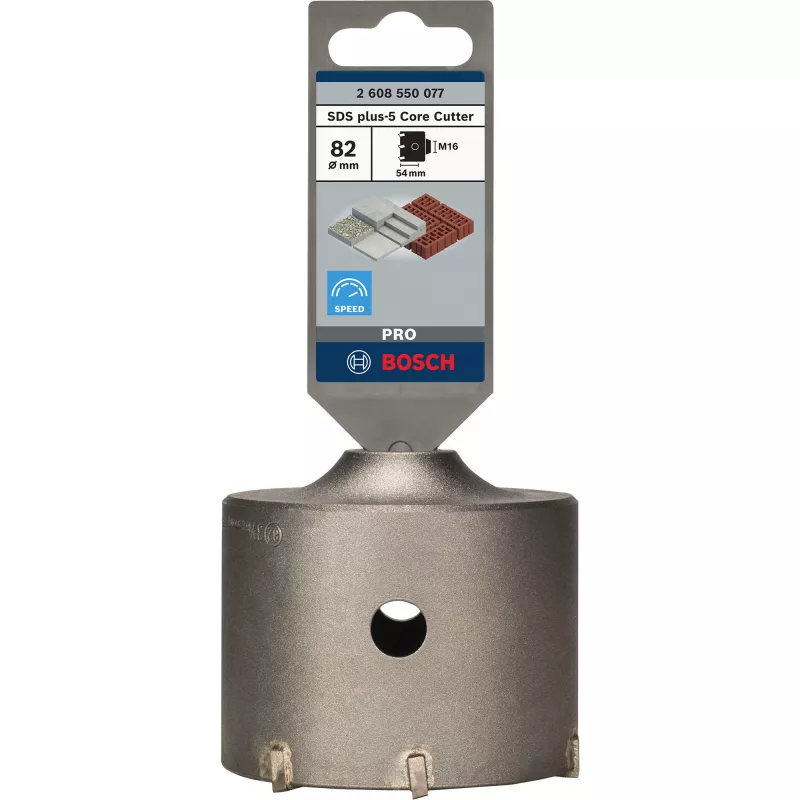 PRO SDS plus-5 Kernboor Holboor, Ø 82 mm