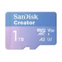 SanDisk Creator MicroSD geheugenkaart 1TB met hoge overdrachtssnelheden tot 190 MB/s