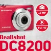 AgfaPhoto Compact Realishot DC8200 1/3.2 compactcamera 18 MP CMOS 4896 x 3672 pixel rood (DC8200RD)