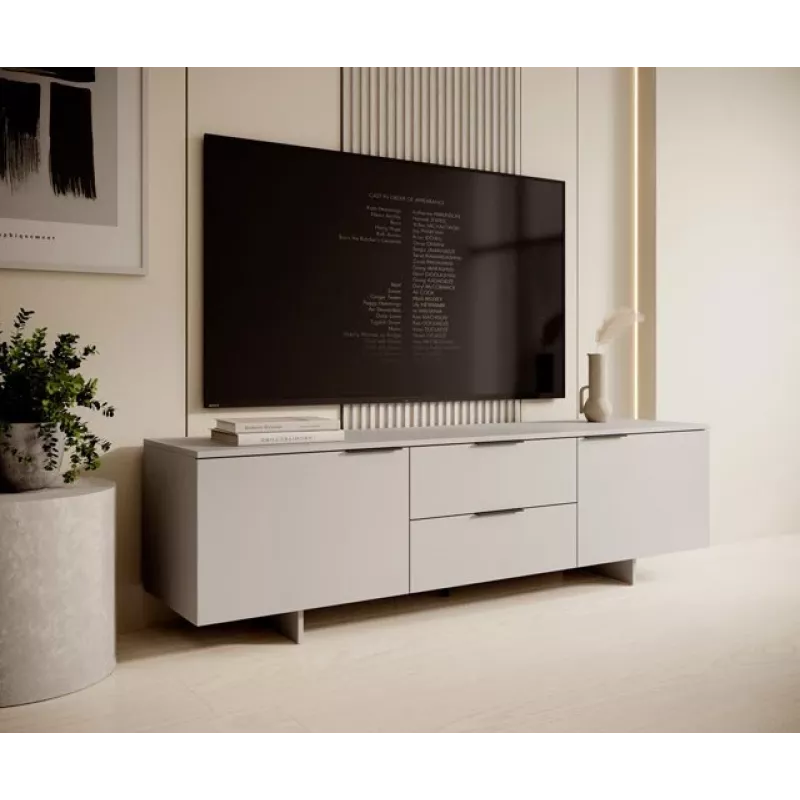 Cama RTV 2D2S ALMA meubel 180x41.5xH55 kasjmier