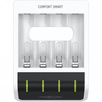 Acculader Ansmann Comfort Smart huishoudelijke accu USB