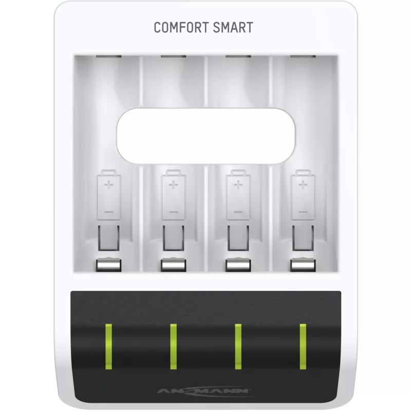 Acculader Ansmann Comfort Smart huishoudelijke accu USB