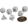 The Witcher dobbelsteenset: Geralt - de witte wolf, dobbelstenen