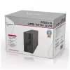 Gembird UPS-PC-652A noodstroomvoorziening (UPS) line-interactive 0,65 kVA 390 W 3 AC-uitgangen