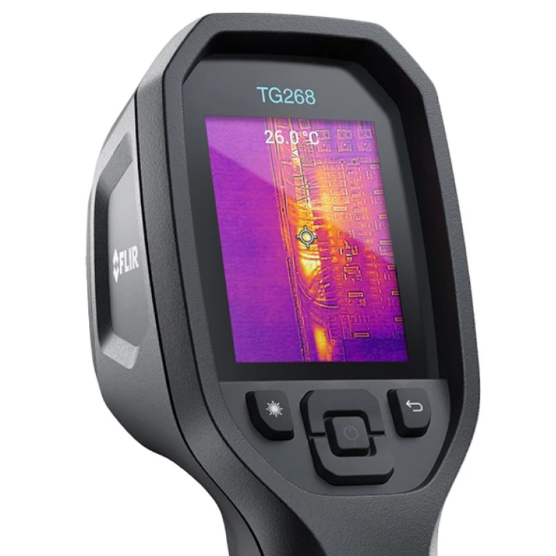FLIR TG268 infraroodthermometer -25 tot +400°C zwart, ingebouwd display, LCD, 320 x 240 pixel