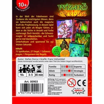 Wizard Extreme, kaartspel