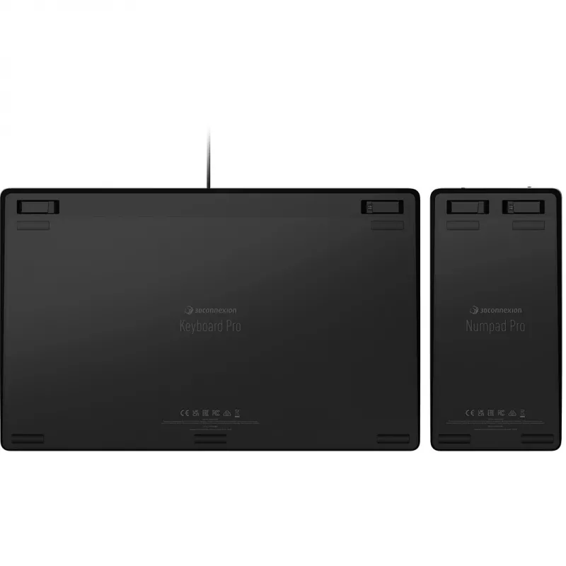 3Dconnexion Keyboard Pro met Numpad - toetsenbord en nummerblok QWERTZ