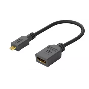 Microconnect HDM19F19MMC kabel-genderchanger HDMI Type-D (micro) HDMI zwart
