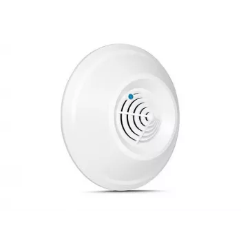 Gasdetector SATEL DG-1 TCM — wandmontage, wit, 97×97×36 mm, opgenomen vermogen 105 mA