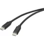 Renkforce RF-4716842 USB-kabel 2 m USB 2.0 USB A USB C zwart (RF-4716842)