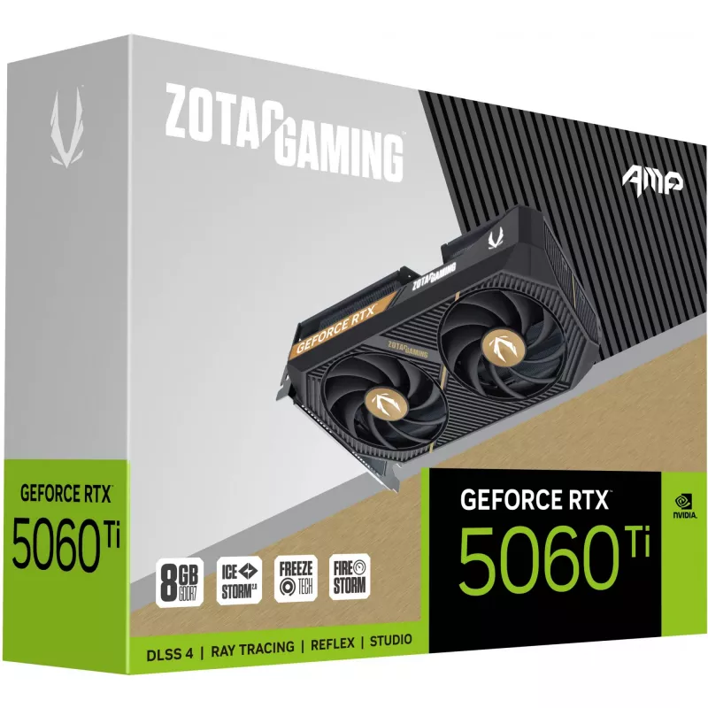 Grafische kaart Zotac GAMING GeForce RTX 5060 Ti AMP