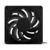 Alphacool Apex Stealth Metal Aurora 120 mm behuizingsventilator - zwart