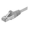 Netwerkkabel GOOBAY CAT 5e F/UTP patchkabel RJ-45 naar RJ-45 10 m grijs