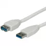 USB 3.0-kabel VALUE A - A M/W 0,8 m