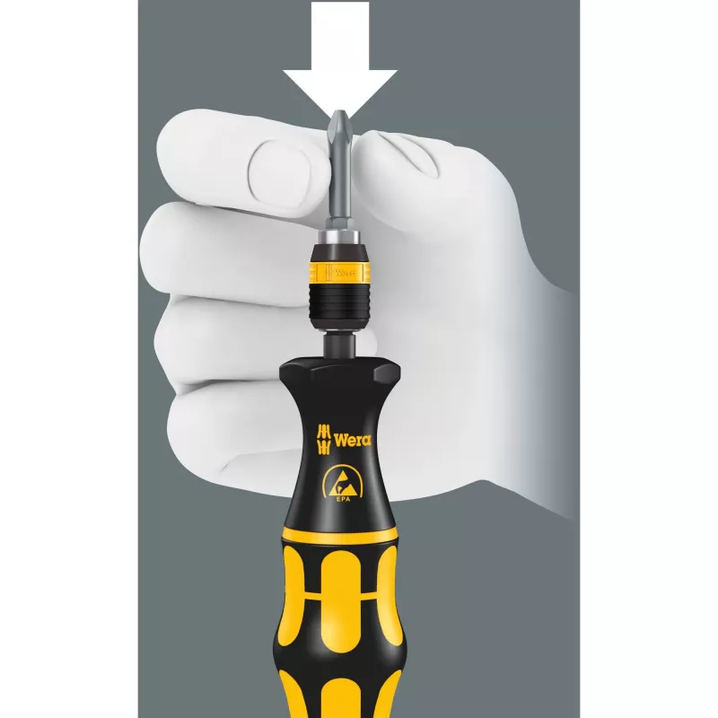 Wera Kraftform Kompakt 60 ESD - handgreep met bitset - 17 stuks (05051043001)