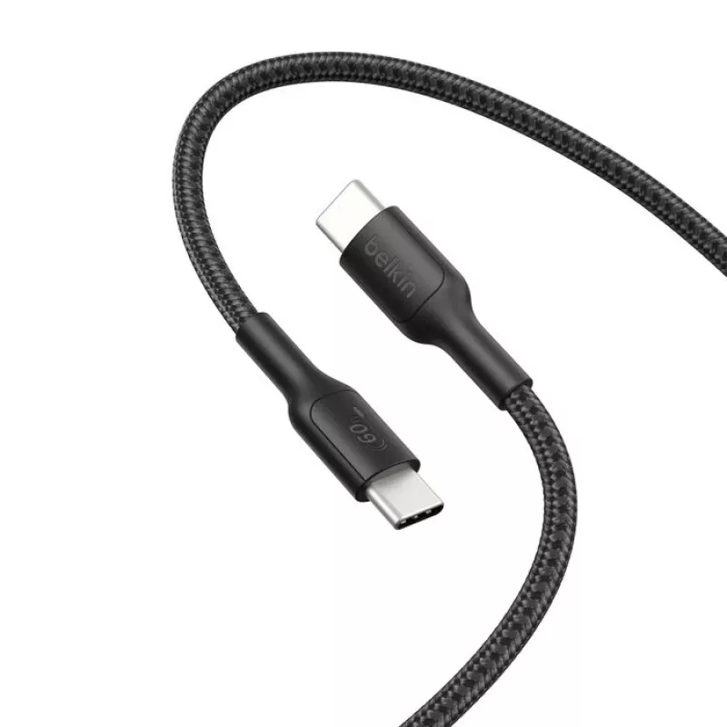 Belkin USB-C/USB-C gamingkabel 2m gevlochten Switch 2 ENA008hq2MBK (ENA008HQ2MBK)