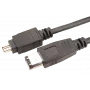 FireWire-kabel ShiverPeaks AK FW 6-4 3 m — 4-pin naar 6-pin, 3,0 m lengte
