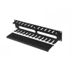 Rack-monteerbare 19 inch 2U kabelorganizer LANBERG AK-1705-B, zwart